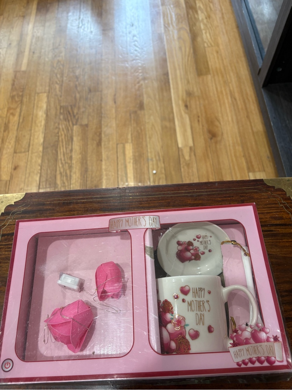 Happy Mother's Day Pink Mug and Tea Set